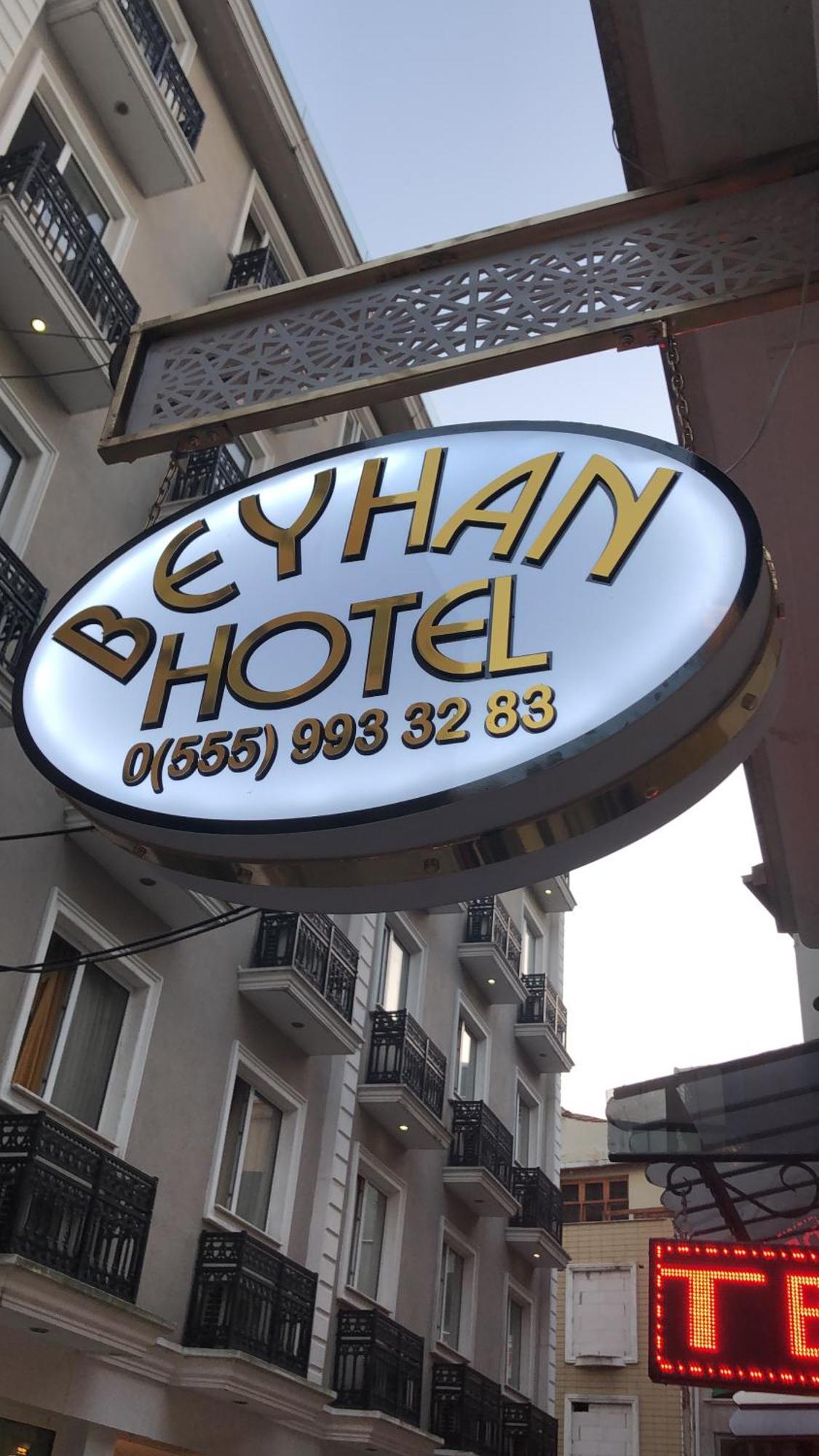 Beyhan Hotel Istambul Exterior foto